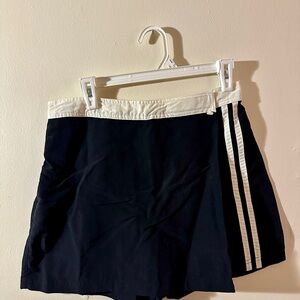 Catalina Black and Cream Skort